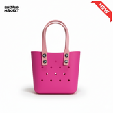 CROCS VITANGE TOTE HAND BAG EXCLUSIVE - DARK PINK